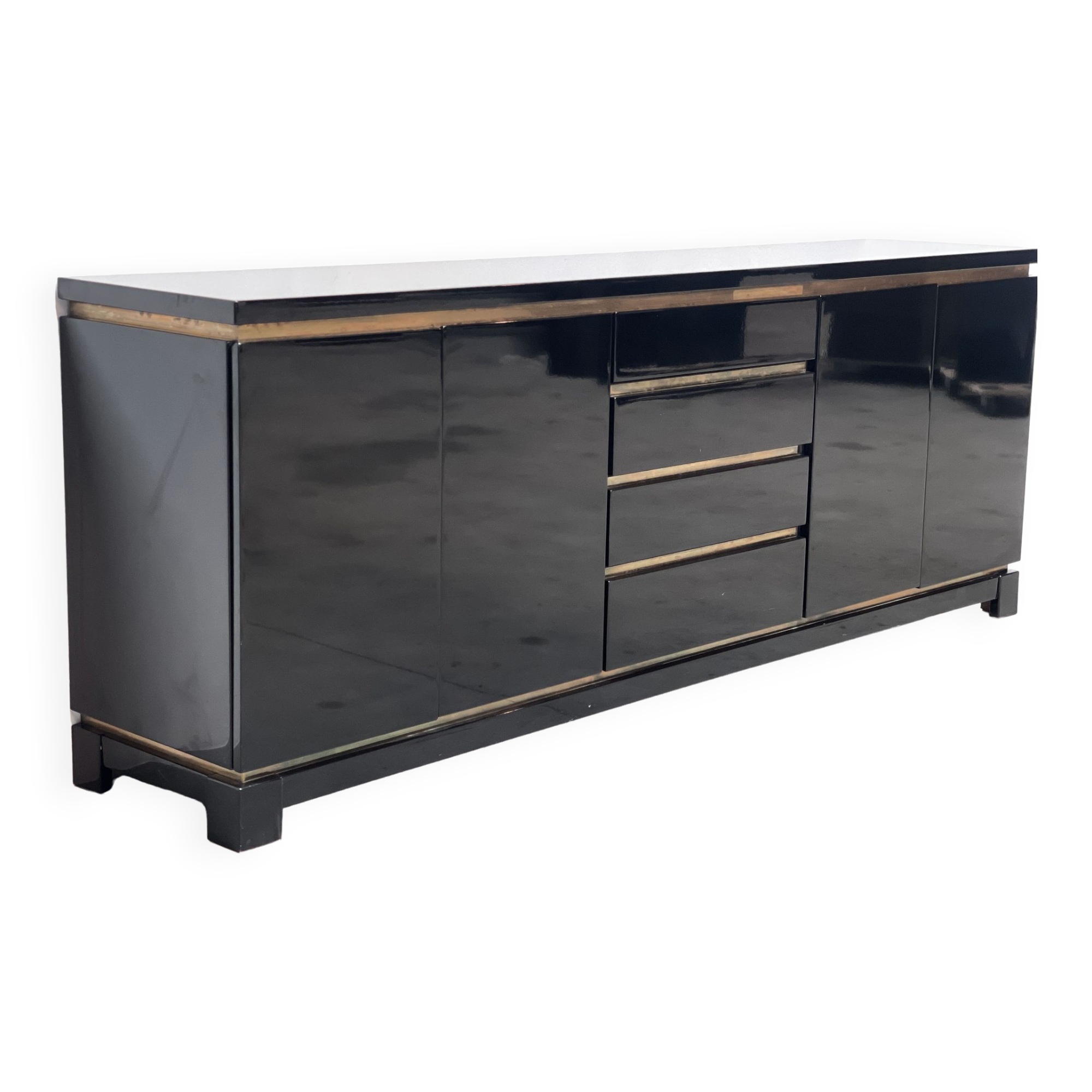 Lacquered credenza, 1970s