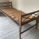 Wood bed Day bed vintage 50s 60s braces