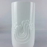 Thomas vintage porcelain white vase 1970