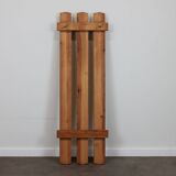 Pine wall coat rack
