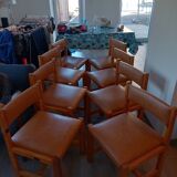 Chaises en skaï
