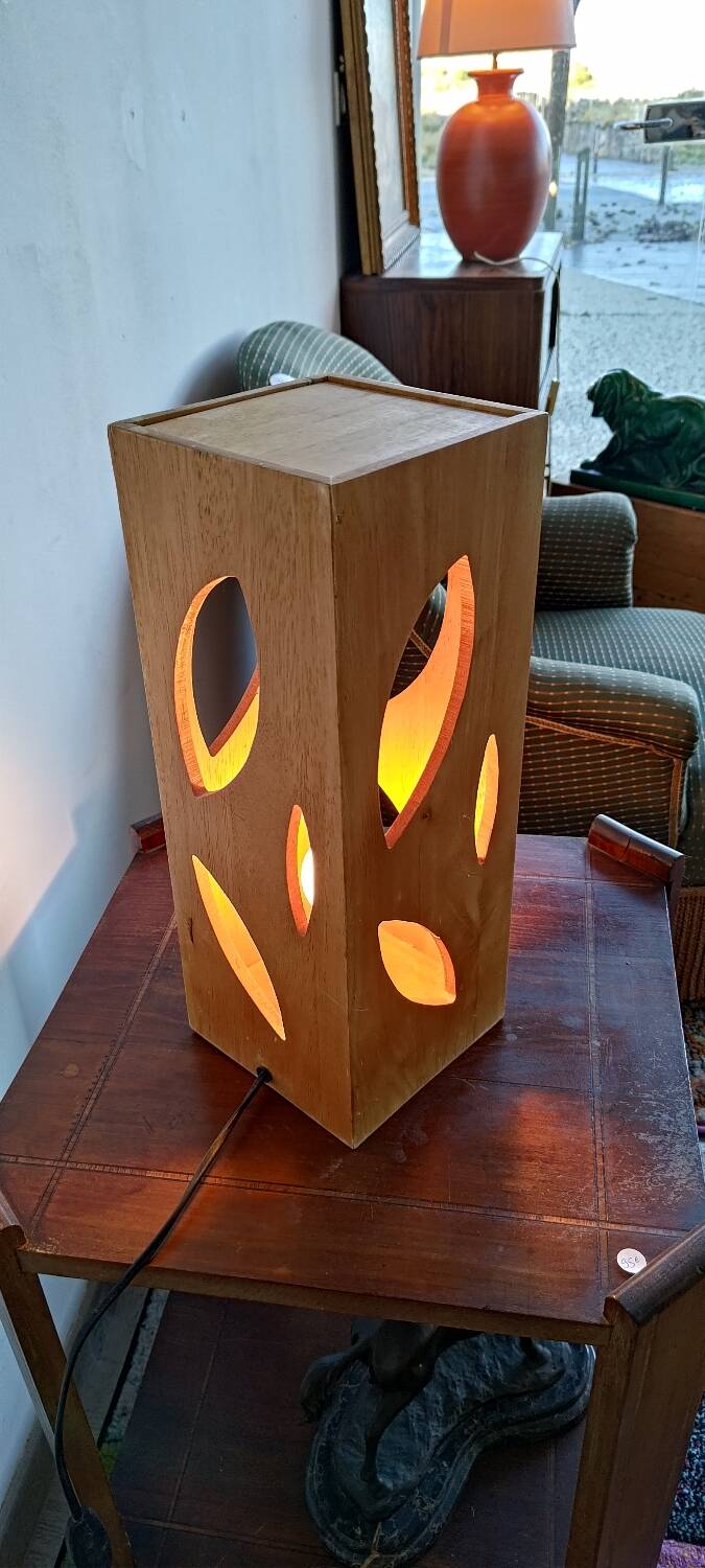 Wooden lamp