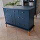 Large Rød Sødgren blue ganne chest of drawers
