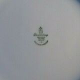 Suite of 6 flat plates Floral decoration Porcelain Winterling Roslau