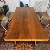 Postmodern Architectural Chairs in Stainless Steel, France, 1980