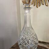 Cut crystal carafe