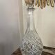 Cut crystal carafe