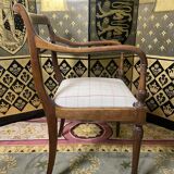 Restored English office chair