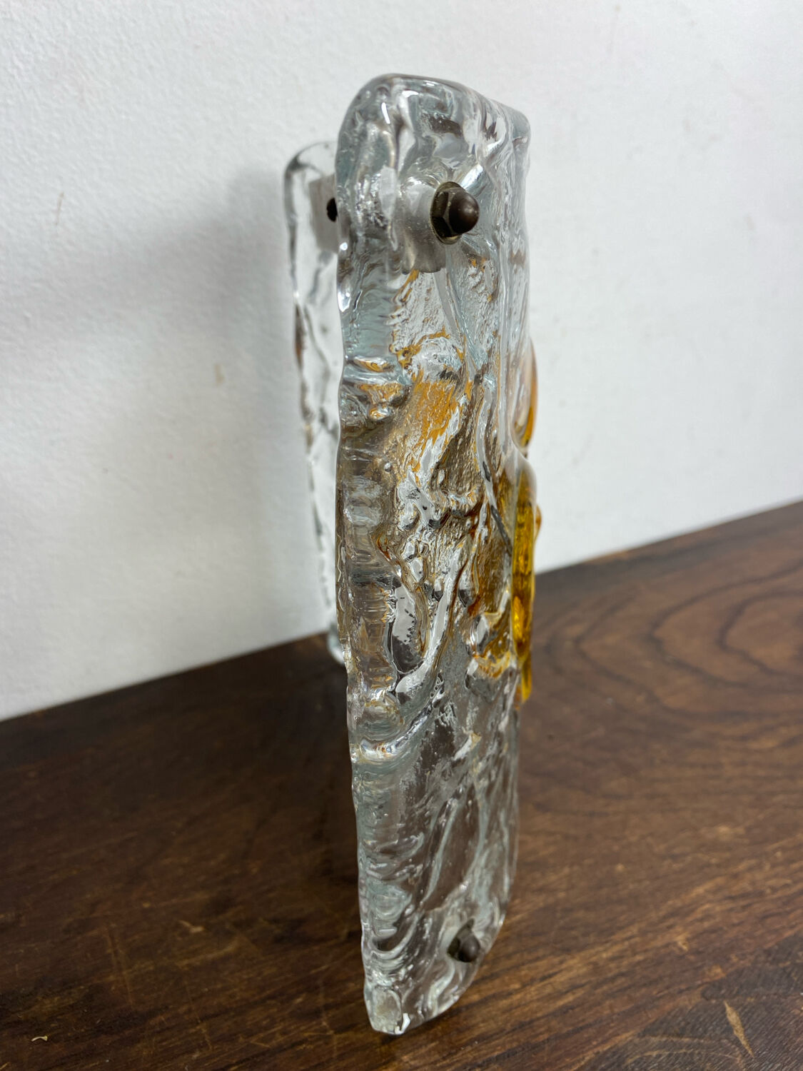 Murano glass wall sconce