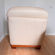 Fauteuil beige Bellino cuir camif meris