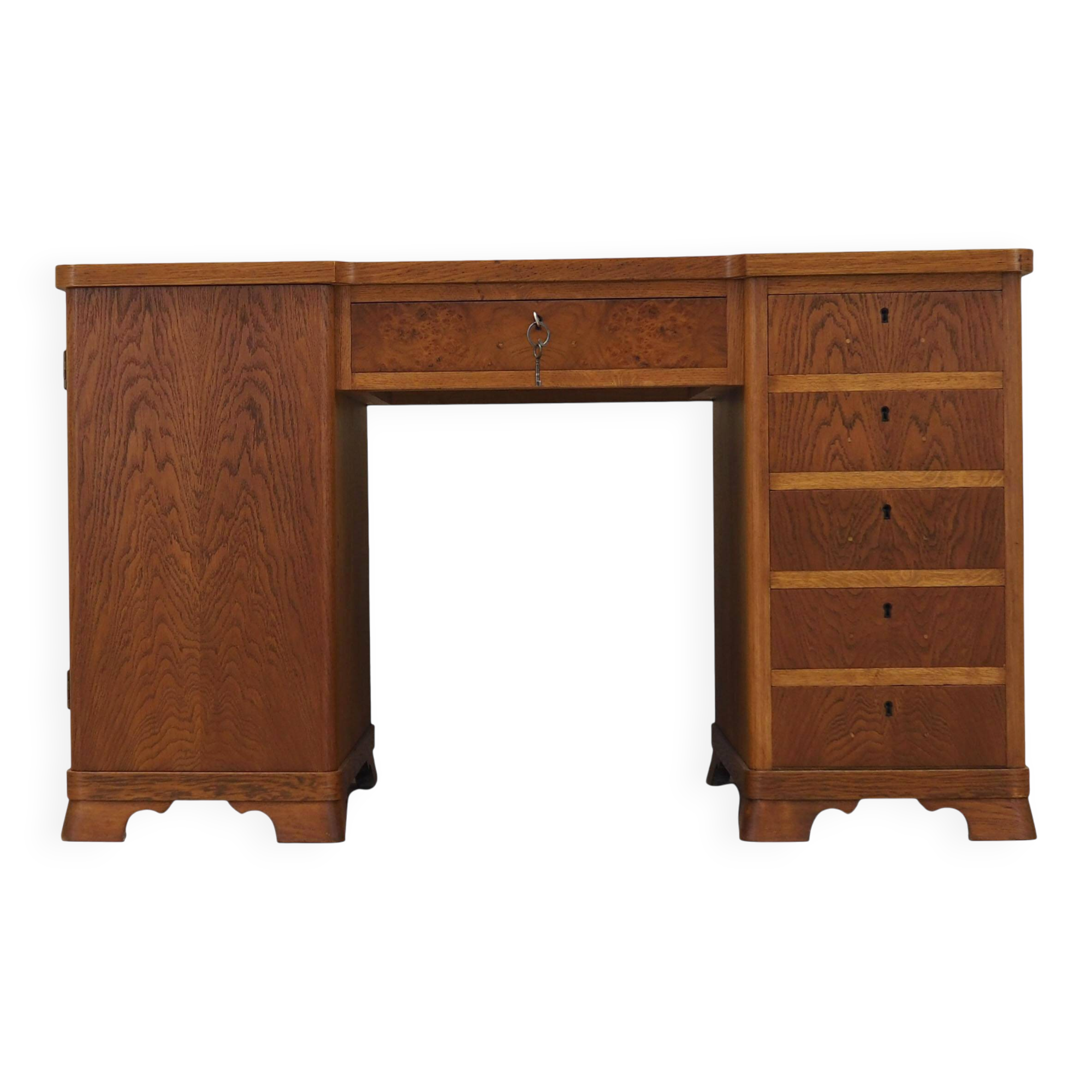 Oak desk, Danish design, 1960s, production: Denmark