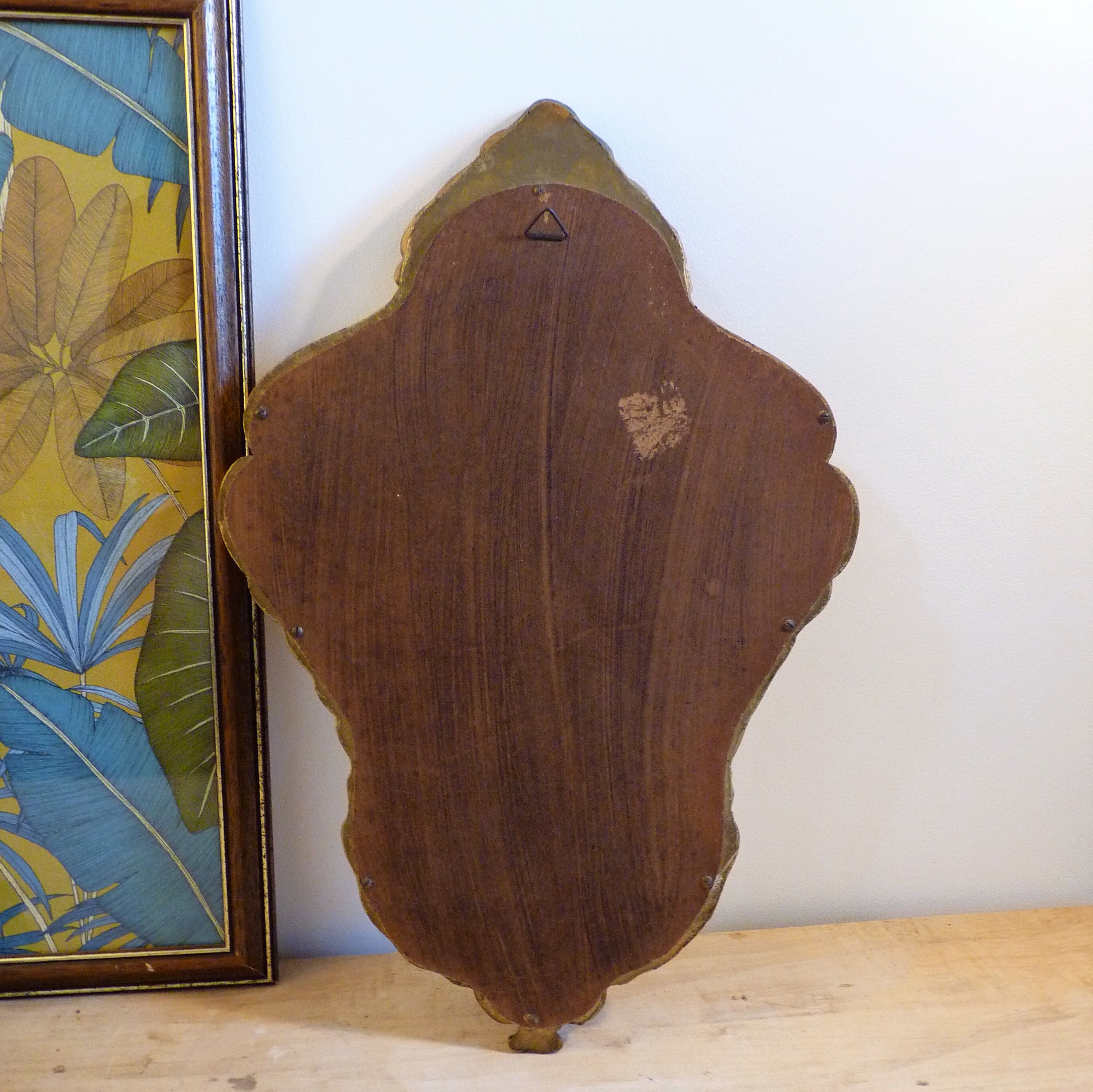 Small Golden Mirror Moulding