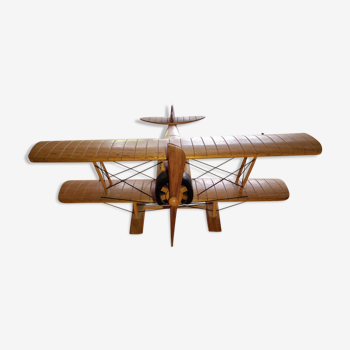 Wooden seaplane