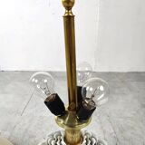 Vintage italian ceramic artichoque table lamp, 1960s