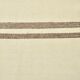 6x9 Cream & Brown Contemporary Vintage Kilim Rug, 184x282Cm