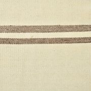 6x9 Cream & Brown Contemporary Vintage Kilim Rug, 184x282Cm