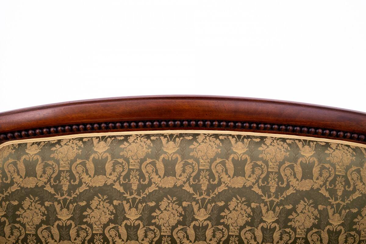 Antique Biedermeier living room set from around 1870.