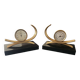 Weather Bookends Gold Starry - Marble & Gold - Functional