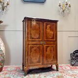 Armoire en marqueterie de style Louis XV, époque Napoléon III XIX eme