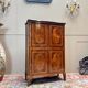 Louis XV style marquetry wardrobe, Napoleon III period, 19th century