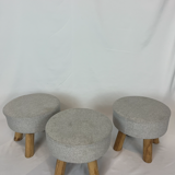 3 tripod stools