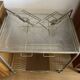 Vintage Rolling Dessert Trolley (Vinyl Record Player Furniture)