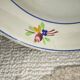 Flat Plate in Gien Earthenware hand decorated - Vintage 1940