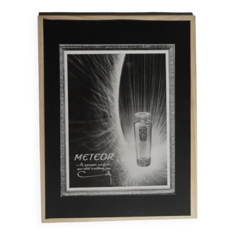 Advertising “Meteor” perfume by Coty