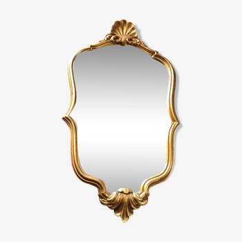 Mirror gilded baroque spirit