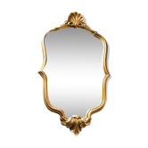 Miroir doré esprit baroque