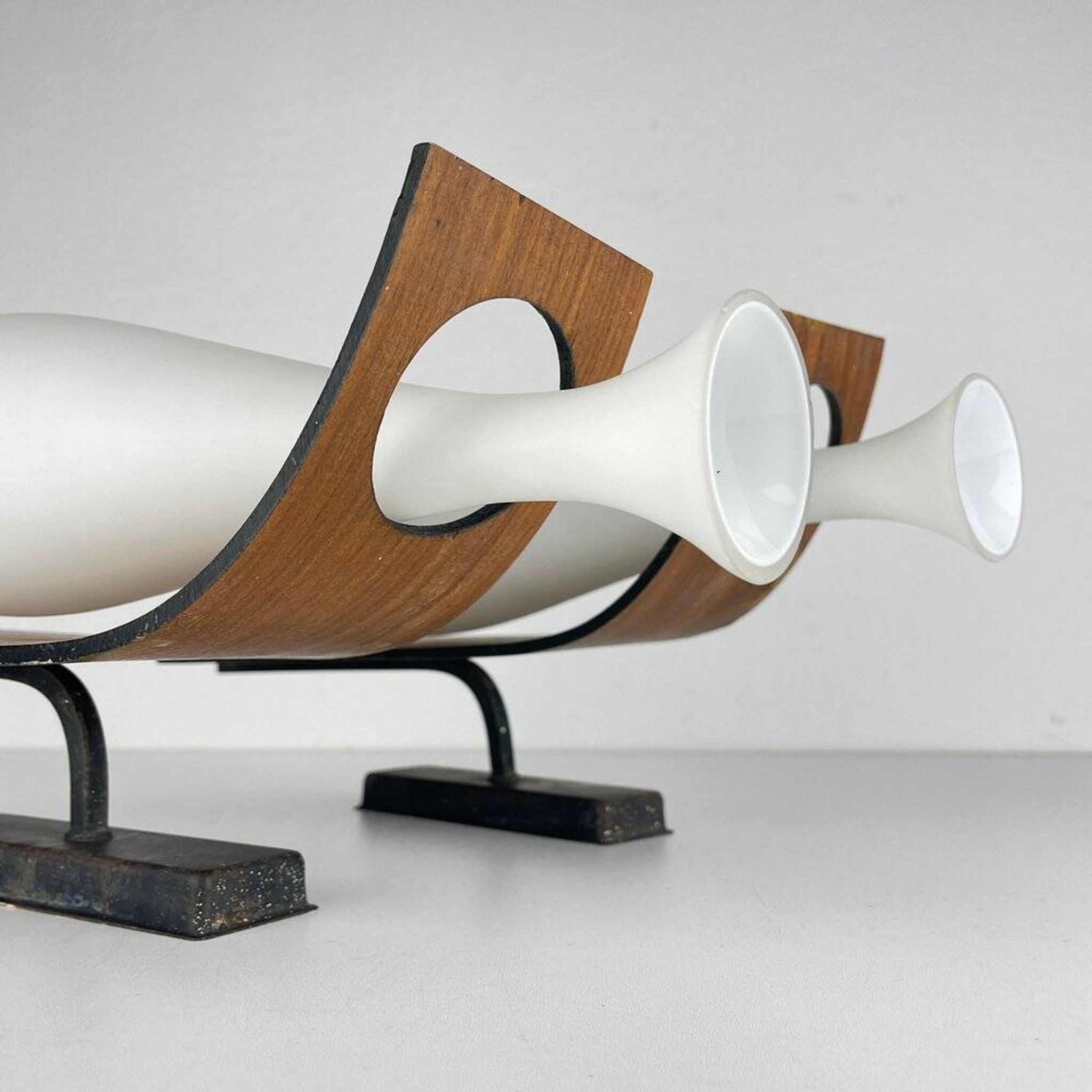 Stilnovo wall sconces, Italy, 1950s, set of 2