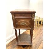 Vintage marble bedside