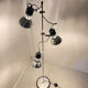 Lampadaire 3 spots années 80