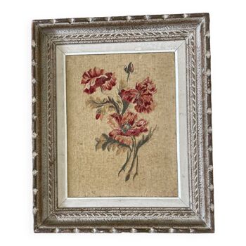 Flower painting from the "Aubusson Tapestry"