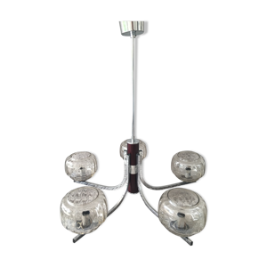 Lustre vintage chromé - feux