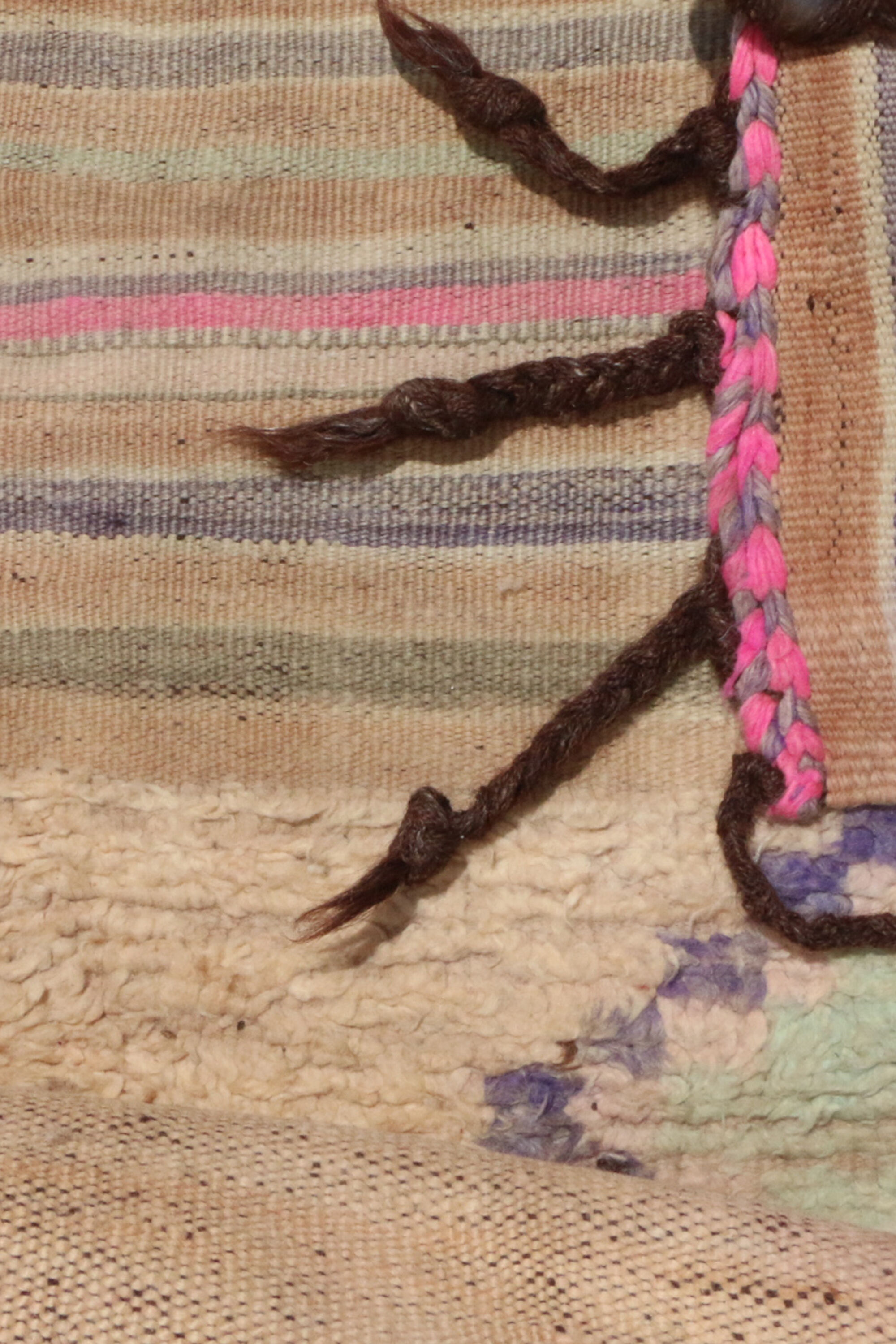 Tapis neutre marocain 180 x 395 cm