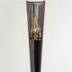 Maison Charles, Quasar lamppost in gold and iridescent metal, 20th century
