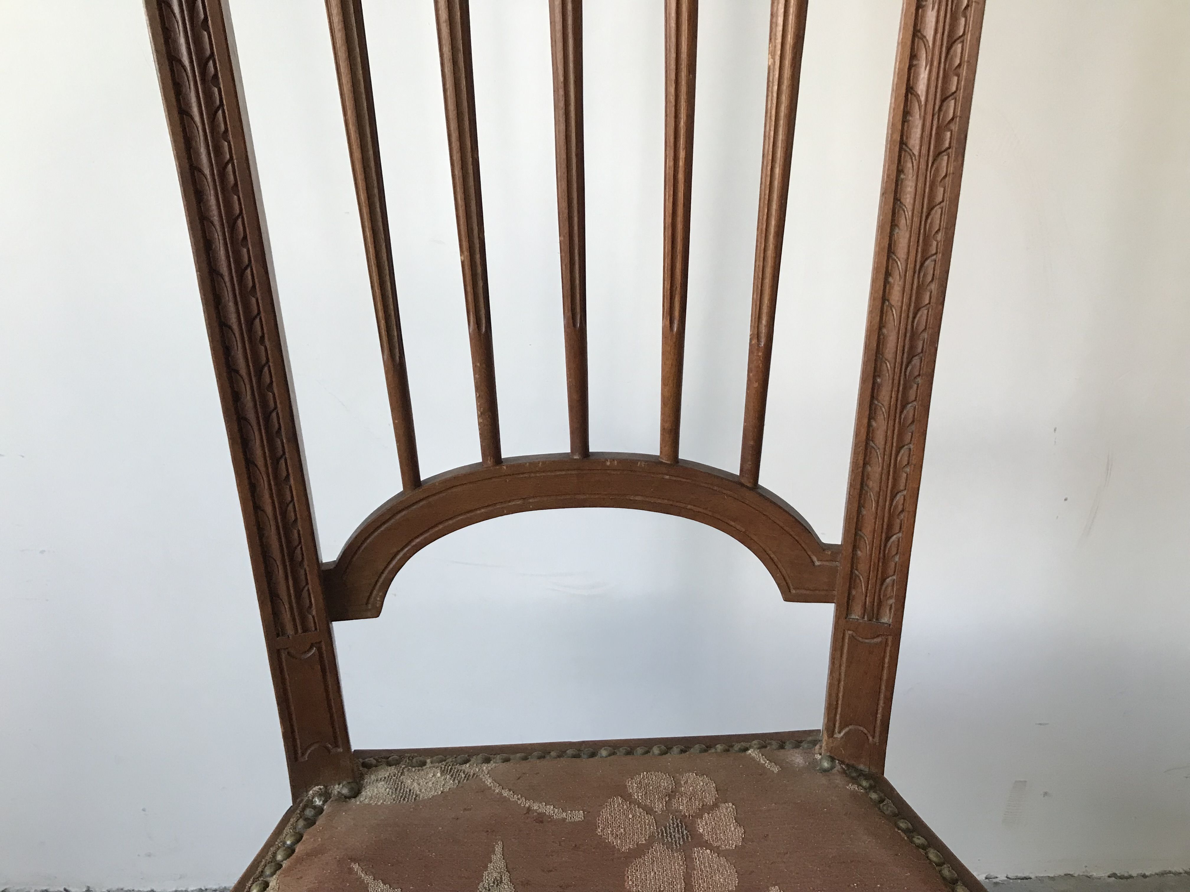 Nurse chair, Arts and Crafts spirit, early twentieth century.