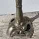 Art Nouveau silver-plated candlestick