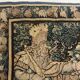 Flemish tapestry - 17th century depicting the meeting of David and the king.