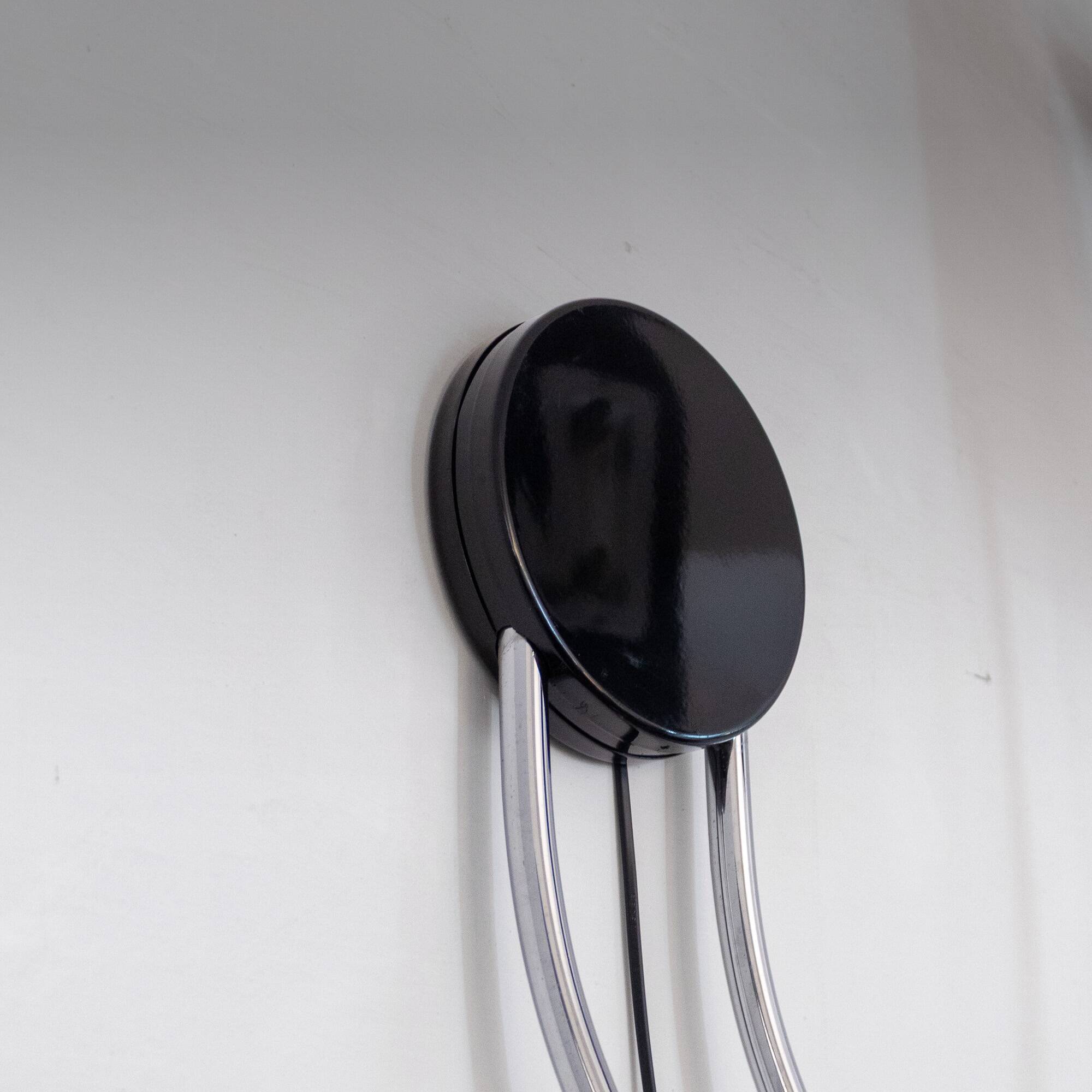 Pair of Design Wall Sconces "Gesto" , Bruno Gecchelin for Skipper, 1970s