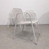 Set of 3 vintage EMU outdoor chairs