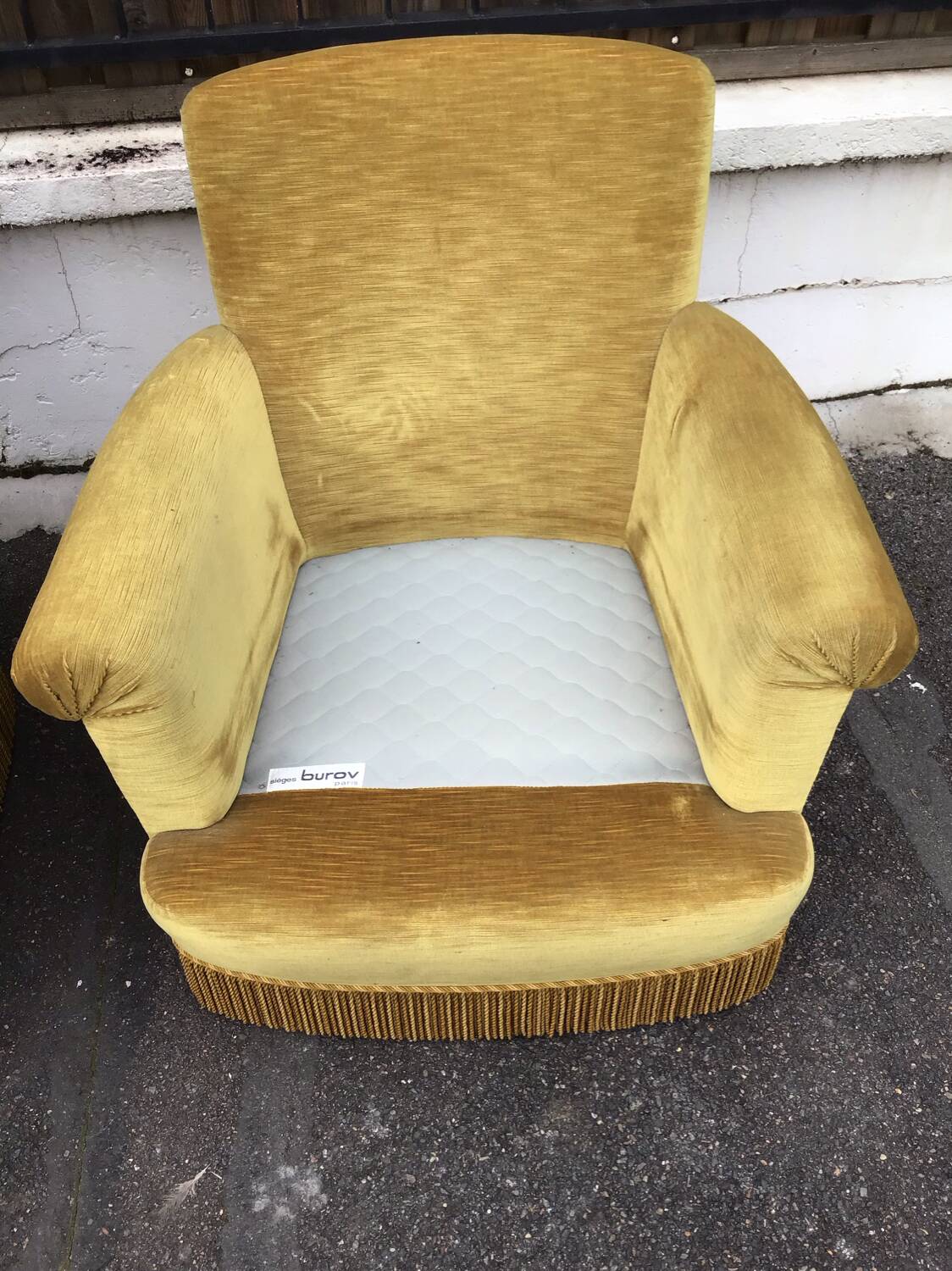 Pair of 1950 armchairs