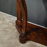 Console en Acajou et Placage d’Acajou, style Restauration – Milieu XIXe