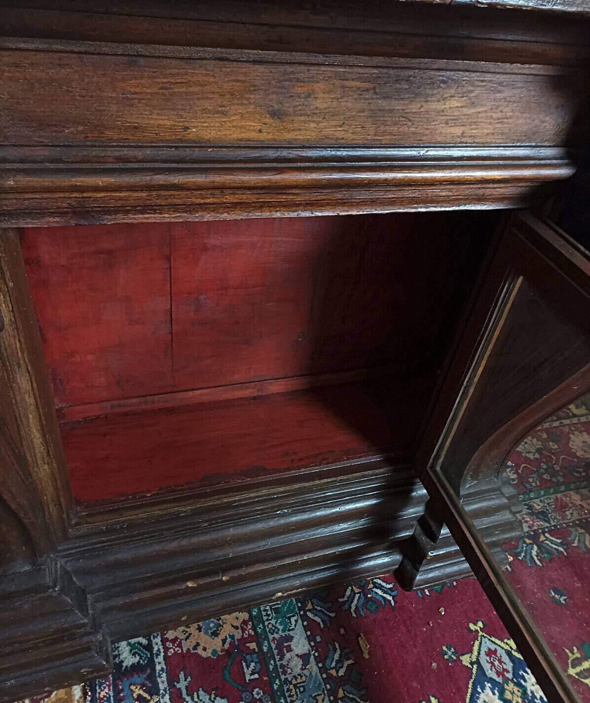 Empire style trade furniture bookcase in solid pine