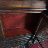 Empire style trade furniture bookcase in solid pine