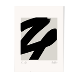 Abstract lines giclee print, 50x70cm