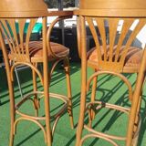 Wooden bar stools