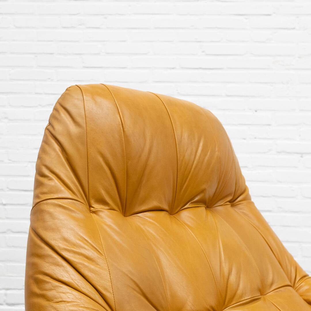 Earth Chair & Hocker by Percival Lafer