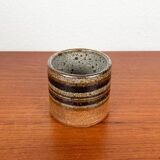 Mid-century Danish studio pottery vase from Salling Pottery, 1960s.